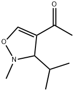 Ethanone, 1-[2,3-dihydro-2-methyl-3-(1-methylethyl)-4-isoxazolyl]- (9CI) 结构式