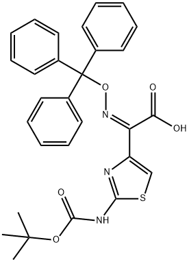 140128-20-7 (Z)-2-(2-叔丁氧羰基氨基噻唑-4-基)-2-三苯甲基氧亚氨基乙酸