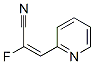 2-Propenenitrile,2-fluoro-3-(2-pyridinyl)-,(E)-(9CI) Structure