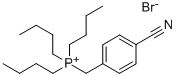TRIBUTYL(4-CYANOBENZYL)PHOSPHONIUM BROMIDE Struktur
