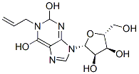 1-アリルキサントシン 化学構造式