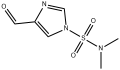 4-甲酰基-N,N-二甲基-1H-咪唑-1-磺酰胺,140174-48-7,结构式
