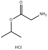 甘氨酸异丙酯盐酸盐,14019-62-6,结构式