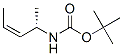 Carbamic acid, (1-methyl-2-butenyl)-, 1,1-dimethylethyl ester, [S-(Z)]- (9CI) Structure