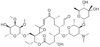 安哥拉霉素 结构式
