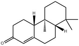 2(3H)-Phenanthrenone, 4,4a,4b,5,6,7,8,8a,9,10-decahydro-4b,8,8-trimethyl-, (4aS,4bS,8aS)- 结构式