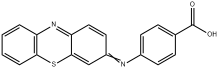 3-(4'-Carboxyphenyl)iMino-3H-phenothiazine 结构式