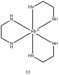 Tris(ethylenediamine)rhodium(III) trichloride Structure