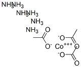 hexaaminecobalt triacetate  Structure