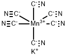 POTASSIUM HEXACYANOMANGANATE(II)  99.98% Structure