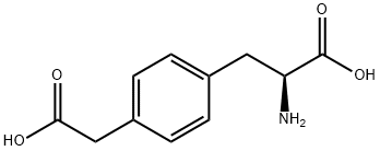 4-carboxymethylphenylalanine 化学構造式