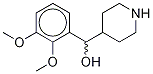 rac (2,3-Dimethoxyphenyl)-4-piperidinemethanol Structure