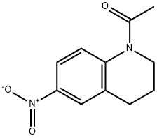 1-(6-硝基-3,4-二氢喹啉-1(2H)-基)乙烷-1-酮 结构式