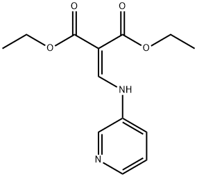 1,3-Diethyl 2-{[(pyridin-3-yl)amino]-methylidene}propanedioate Struktur