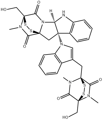 毛壳菌素, 1403-36-7, 结构式