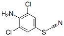 4-Amino-3,5-dichlorophenyl thiocyanate Structure