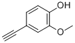 4-乙炔基-2-甲氧基苯酚, 14031-76-6, 结构式