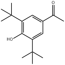 3,5-DI-TERT-BUTYL-4-HYDROXYACETOPHENONE Struktur