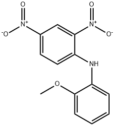 2,4-DINITRO-2'-METHOXYDIPHENYLAMINE,14038-08-5,结构式