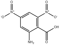 2-氨基-4,6-二硝基苯甲酸, 140380-55-8, 结构式