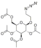 2-叠氮乙基-2,3,4,6-四-O-乙酰-β-D-吡喃葡萄糖苷,140428-81-5,结构式