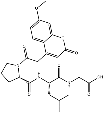 MOCAC-PRO-LEU-GLY 化学構造式