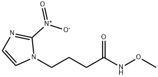 N-Methoxy-2-nitro-1H-imidazole-1-butanamide Structure