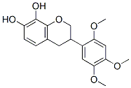 7,8-dihydroxy-2',4',5'-trimethoxyisoflavan Structure
