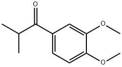 (3,4-Dimethoxyphenyl)isopropyl ketone Structure
