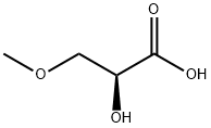Propanoic acid, 2-hydroxy-3-methoxy-, (2S)- Structure