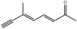 3,5-Octadien-7-yn-2-one, 6-methyl-, (E,E)- (9CI) 结构式