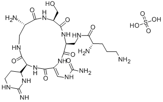 Capastat sulfate Structure