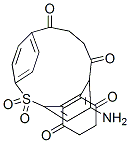 4,4'-disuccinoylaminodiphenyl sulfone 化学構造式