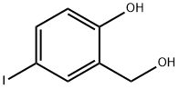 2-HYDROXY-5-IODOBENZYL ALCOHOL, 14056-07-6, 结构式