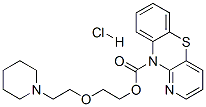 2-[2-(piperidin-1-yl)ethoxy]ethyl 10H-pyrido[3,2-b][1,4]benzothiazine-10-carboxylate hydrochloride|PIPAZETHETE