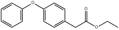 Ethyl 2-(4-phenoxyphenyl)acetate 化学構造式