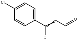 β,p-Dichlorobenzene-2-propenal 结构式