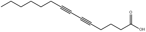 5,7-TETRADECADIYNOIC ACID 结构式