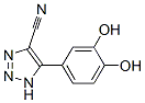 1H-1,2,3-Triazole-4-carbonitrile, 5-(3,4-dihydroxyphenyl)- (9CI) 结构式