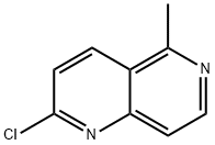 2-CHLORO-5-METHYL[1,6]NAPHTHYRIDINE Structure