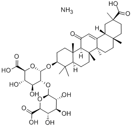 Ammonium Glycyrrhizinate Structure