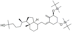 (6R)-6-((1R,3aS,7aR)-4-((E)-2-((3S,5R)-3,5-bis(tert-butyldiMethylsilyloxy)-2-Methylenecyclohexylidene)ethyl)-7a-Methyloctahydro-1H-inden-1-yl)-2-Methylheptan-2-ol|(R)-6 - ((1R,3AS,7AR,E)-4 - ((E)-2 - ((3S,5R)-3,5-