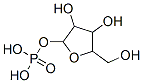 [3,4-dihydroxy-5-(hydroxymethyl)oxolan-2-yl]oxyphosphonic acid Structure