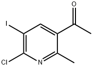 1-(6-Chloro-5-iodo-2-methylpyridin-3-yl)ethan-1-one