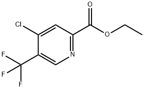 Ethyl 4-chloro-5-(trifluoromethyl)-pyridine-2-carboxylate,1407516-45-3,结构式