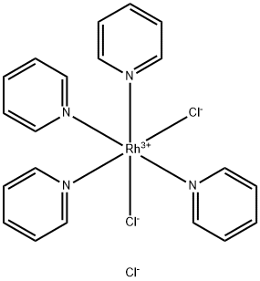 TRANS-DICHLOROTETRAKIS(PYRIDINE)RHODIUM& Structure