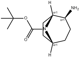 exo-8-boc-8-azabicyclo[3.2.1]octan-2-amine Structure