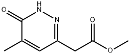 Methyl 2-(5-methyl-6-oxo-1,6-dihydropyridazin-3-yl)acetate Structure