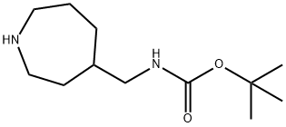 4-(Boc-aminomethyl)azepane Struktur