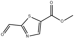 METHYL 2-FORMYLTHIAZOLE-5-CARBOXYLATE, 1408075-35-3, 结构式